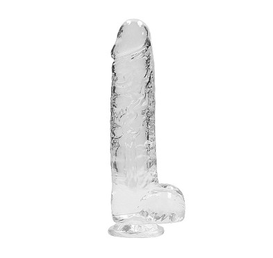 Duży wodoodporny penis dildo mocna przyssawka 25cm